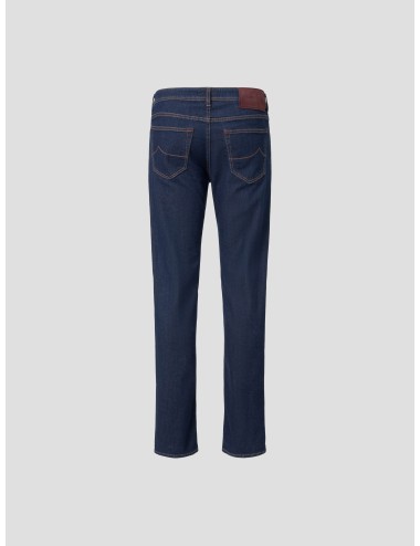 vaqueros brad azul oscuro jacob cohën hombre lujo - MARFRANC