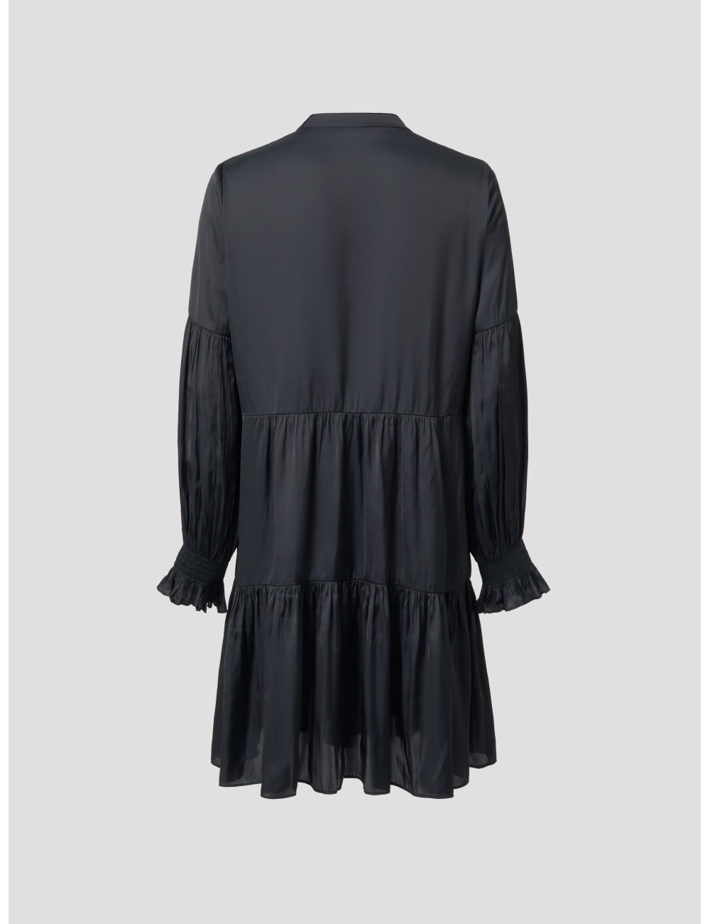 Vestido corto negro de mujer Randy Satin de Zadig & Voltaire - MARFRANC Vestido corto negro de mujer Randy Satin de Zadig & Voltaire - MARFRANC