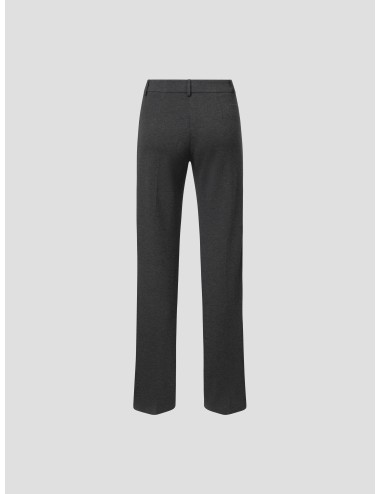 Pantalón de mujer Ermanno Firenze en color gris con efecto lavado - MARFRANC