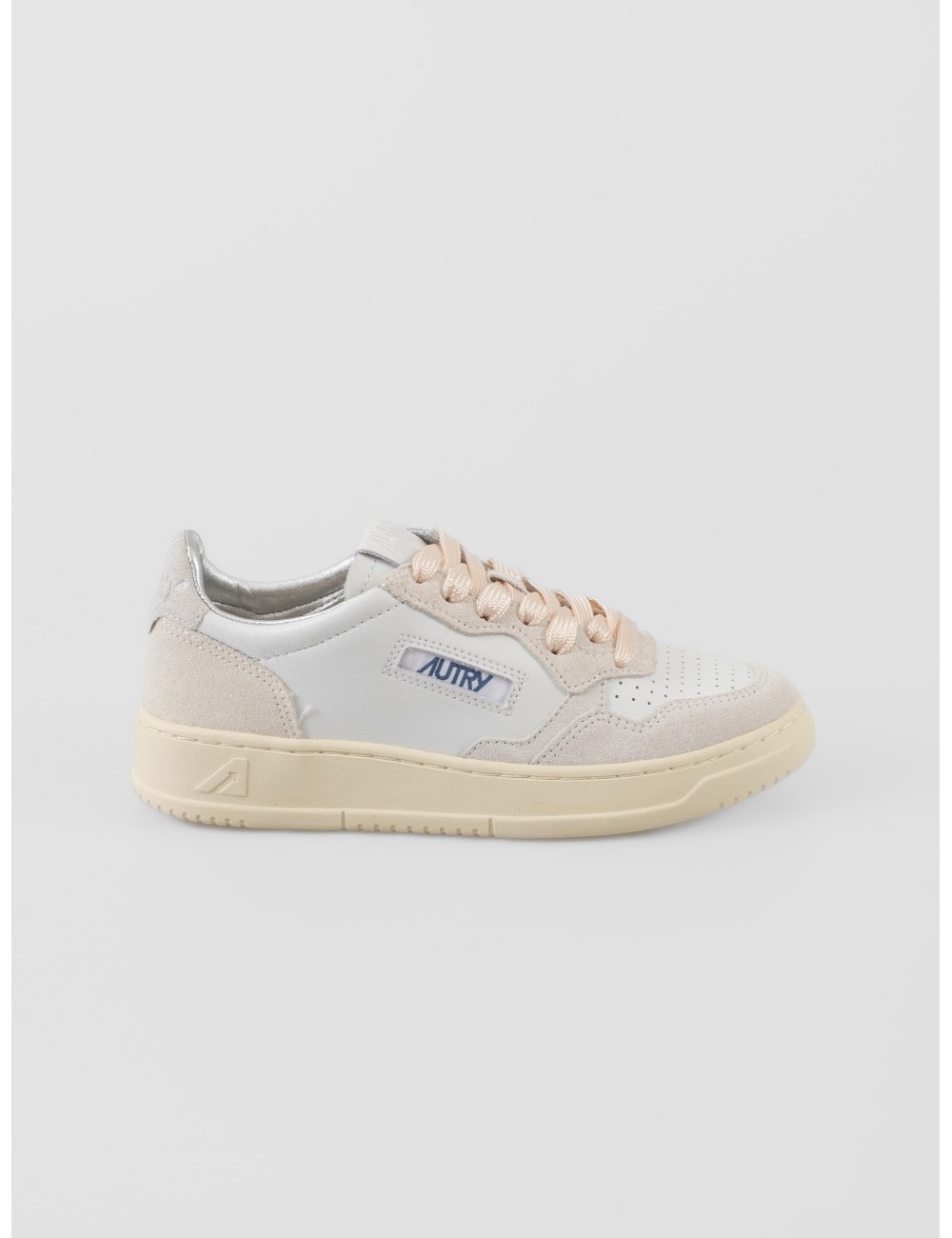Sneakers Autry Medalist Low mujer blanco glitter piel - MARFRANC Sneakers Autry Medalist Low mujer blanco glitter piel - MARFRANC