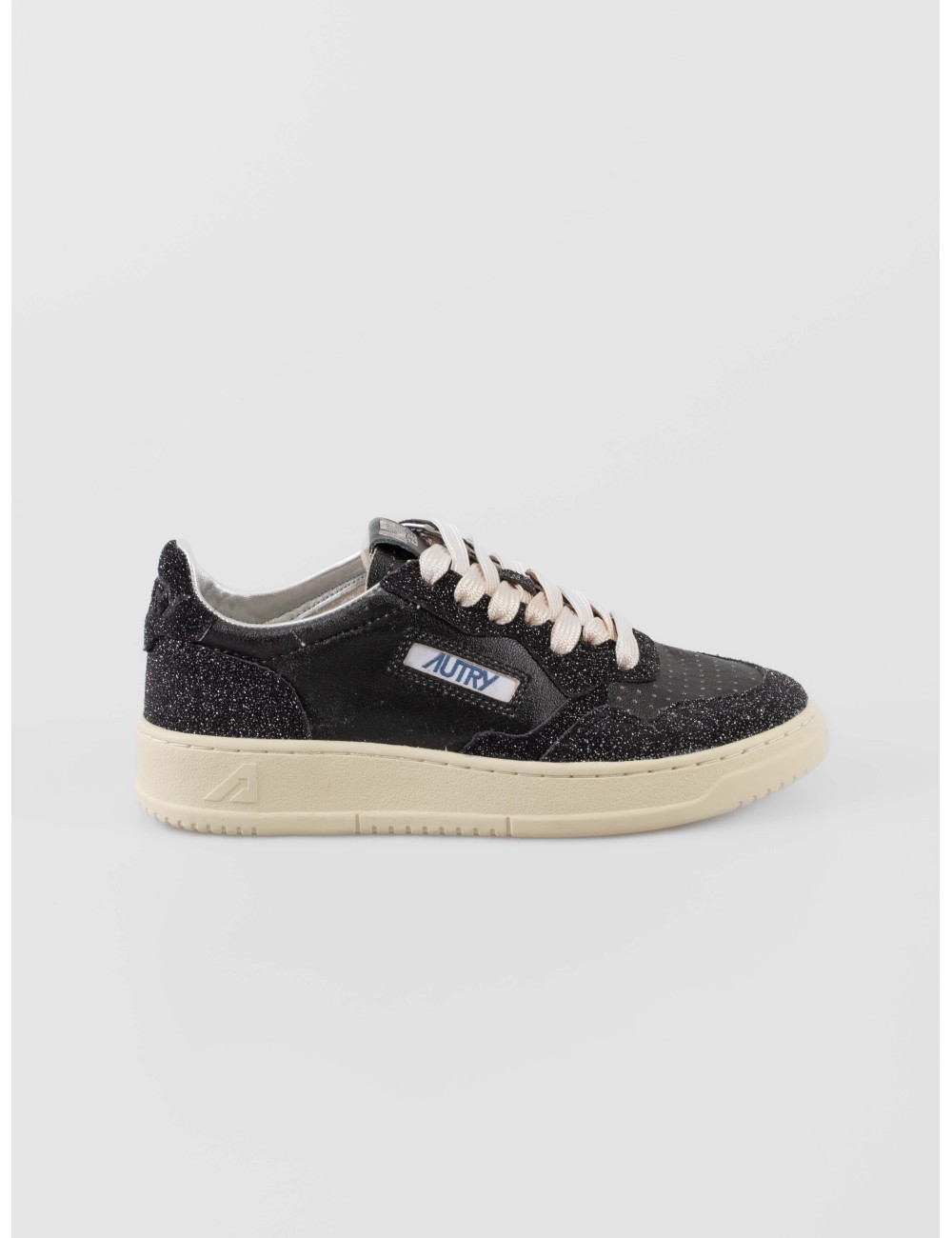 Sneakers Autry Medalist Low mujer negro off-black piel - MARFRANC Sneakers Autry Medalist Low mujer negro off-black piel - MARFRANC