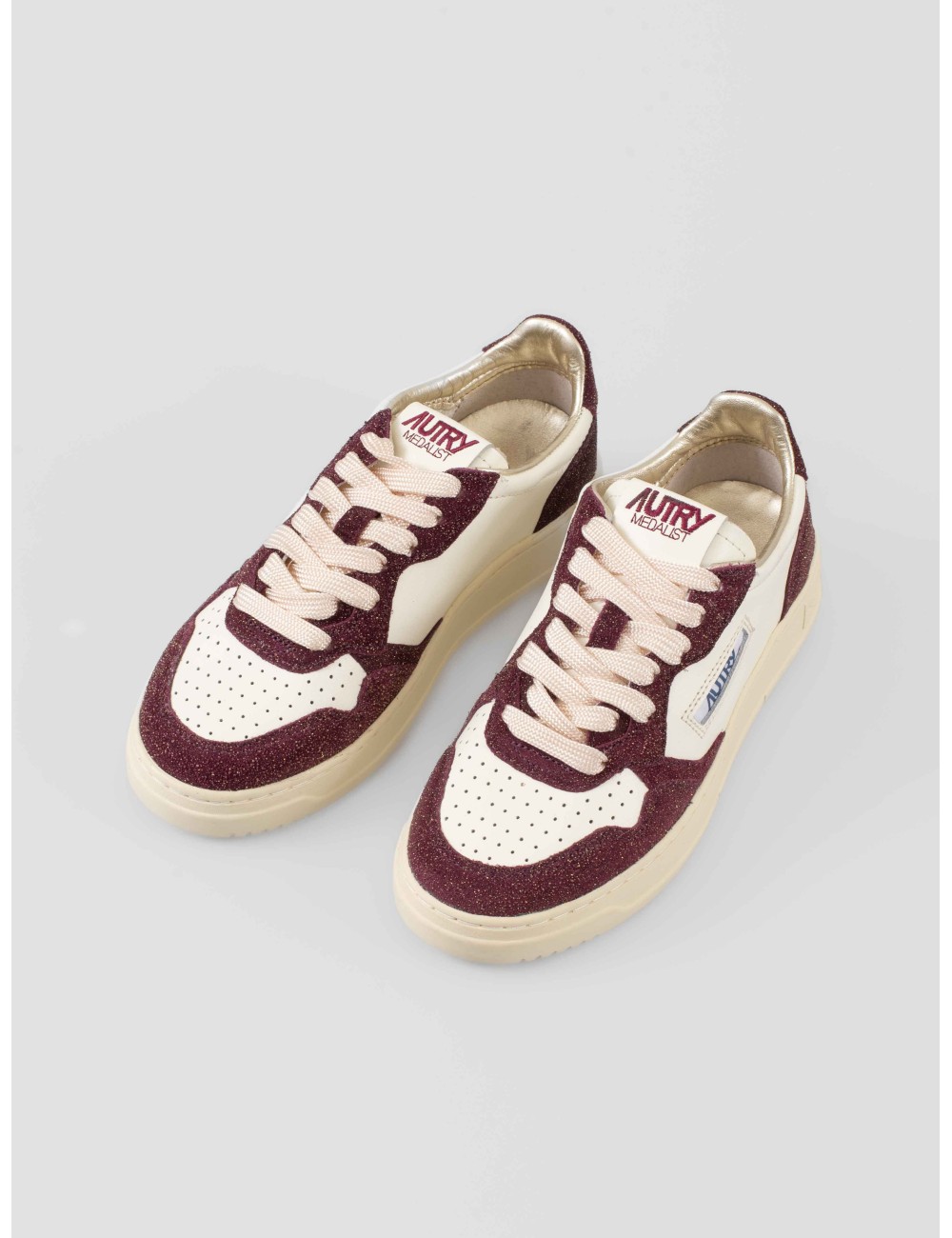 Sneakers Autry Medalist Low mujer Marsh Amaron ante estrellas - MARFRANC