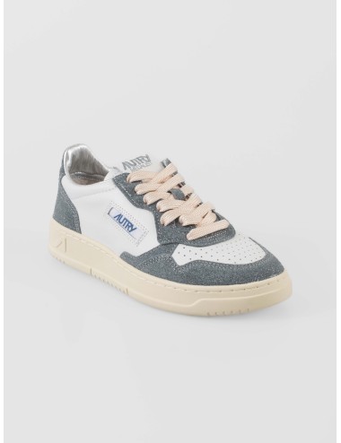 Sneakers Autry Medalist Low mujer White Cinepro glitter ante - MARFRANC