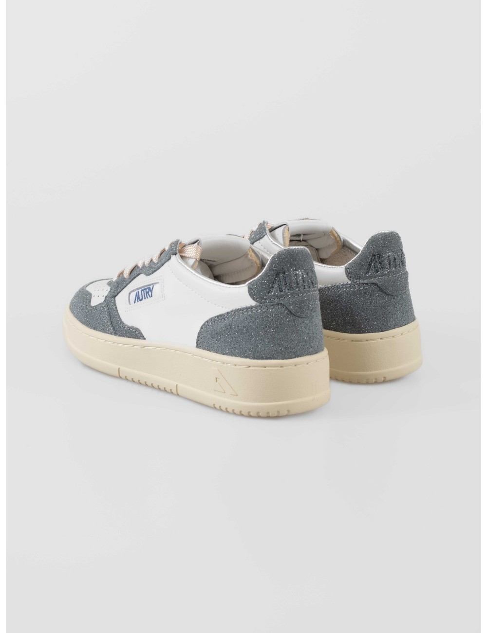 Sneakers Autry Medalist Low mujer White Cinepro glitter ante - MARFRANC