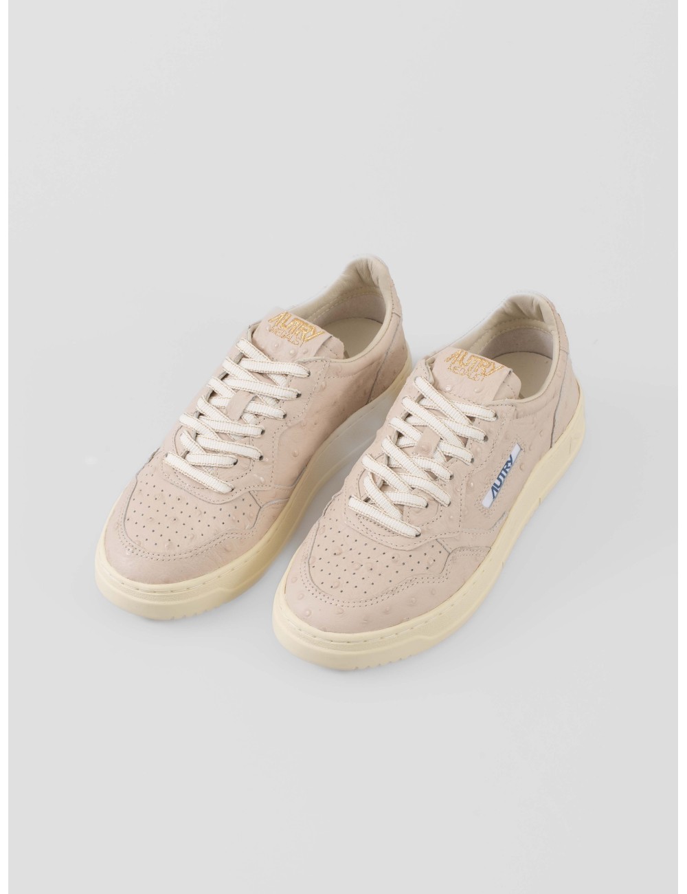 Sneakers Autry Medalist Low mujer piel rosa Woodash detalles dorados - MARFRANC Sneakers Autry Medalist Low mujer piel rosa Woodash detalles dorados - MARFRANC