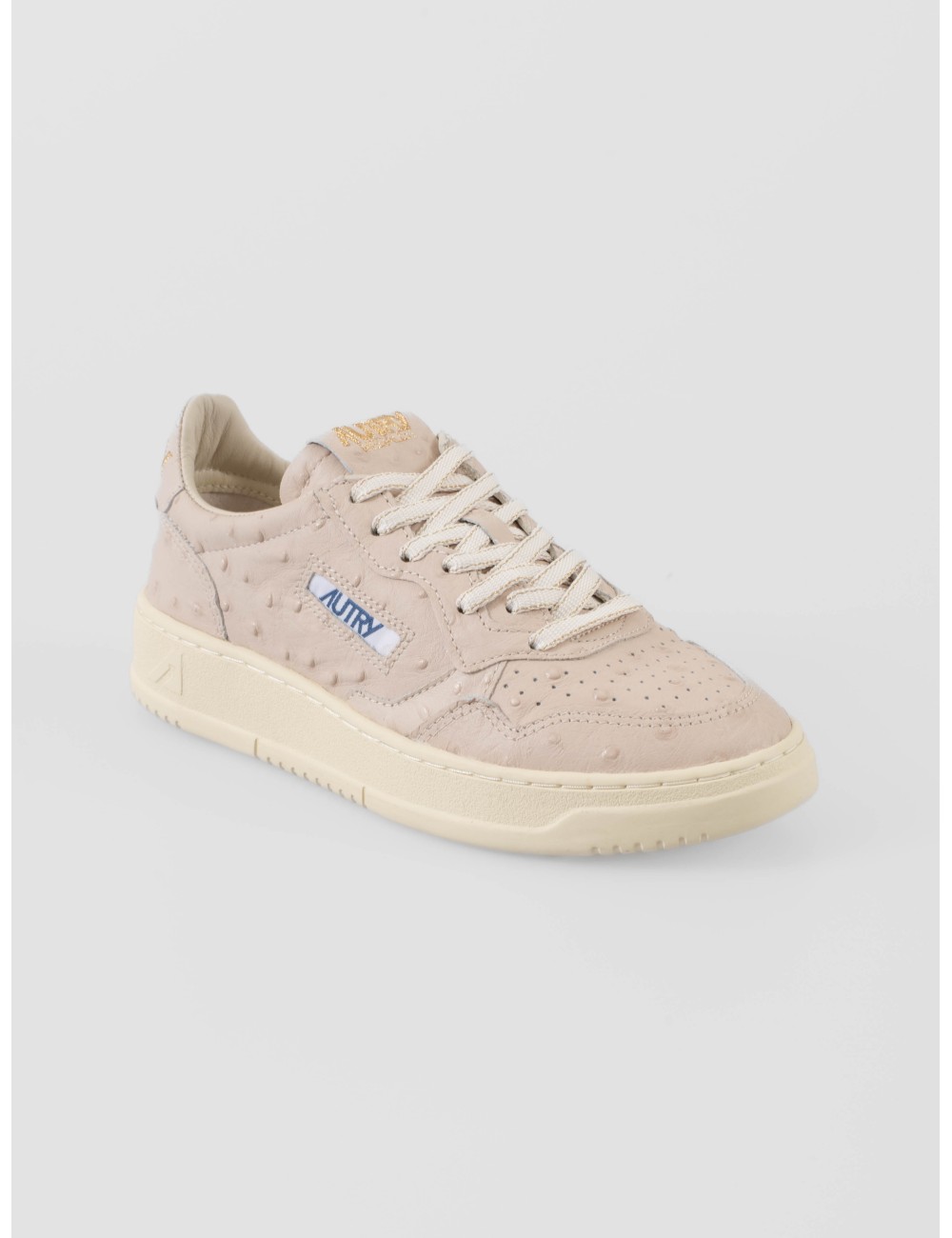 Sneakers Autry Medalist Low mujer piel rosa Woodash detalles dorados - MARFRANC Sneakers Autry Medalist Low mujer piel rosa Woodash detalles dorados - MARFRANC