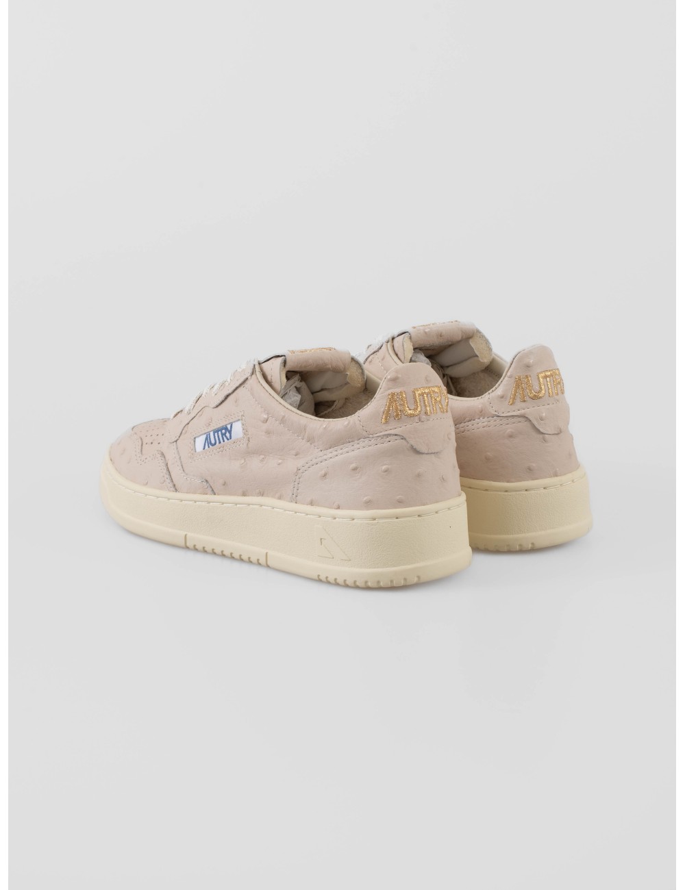 Sneakers Autry Medalist Low mujer piel rosa Woodash detalles dorados - MARFRANC Sneakers Autry Medalist Low mujer piel rosa Woodash detalles dorados - MARFRANC