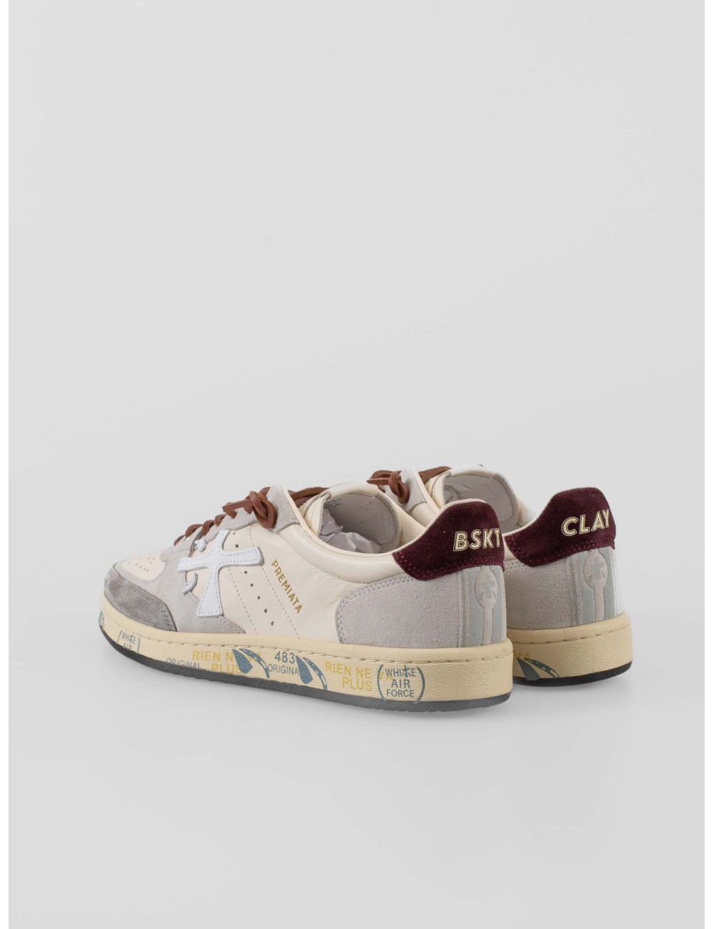 Premiata BSKT Clay hombre Clay ante cuero suela envejecida
- MARFRANC Premiata BSKT Clay hombre Clay ante cuero suela envejecida
- MARFRANC