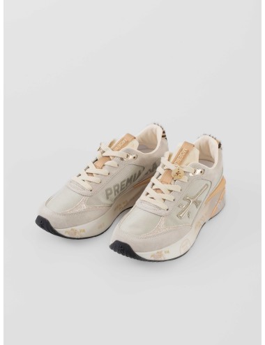 Premiata Moerund 7800 mujer malla arena nobuck logo metálico
- MARFRANC