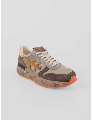 Premiata Mick 7866 hombre ante beige sneaker suela gráfica
- MARFRANC