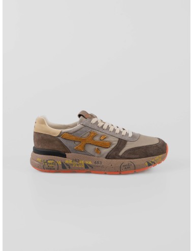 Premiata Mick 7866 hombre ante beige sneaker suela gráfica
- MARFRANC