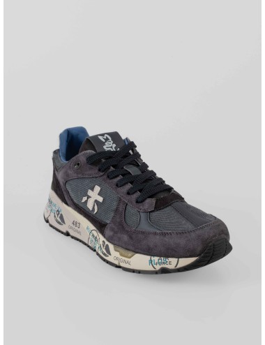Premiata Mase 7819 sneaker gris técnico ante carbón suela gráfica
- MARFRANC