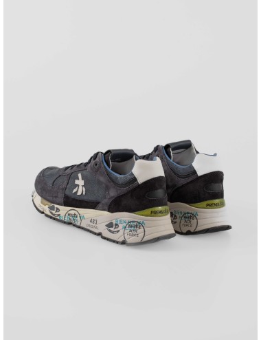 Premiata Mase 7819 sneaker gris técnico ante carbón suela gráfica
- MARFRANC
