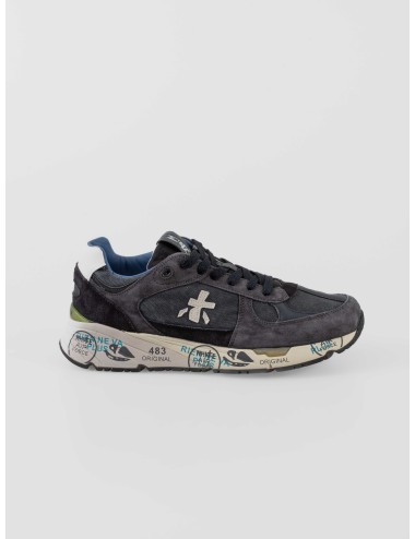 Premiata Mase 7819 sneaker gris técnico ante carbón suela gráfica
- MARFRANC