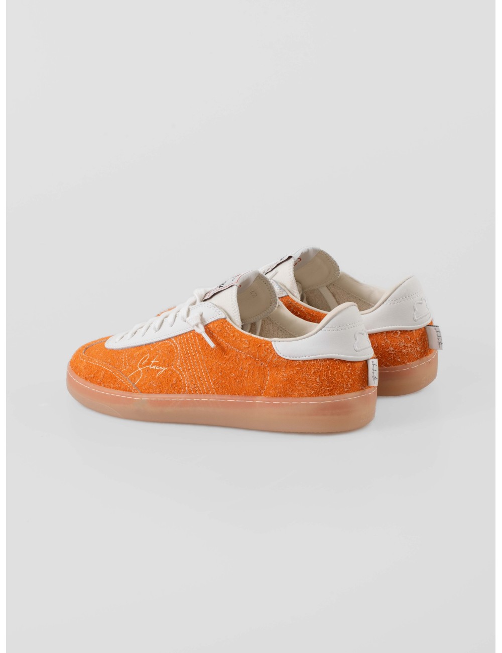 Stacy F25 Lotus Old Orange sneaker hombre ante rizado naranja suela goma translúcida - MARFRANC Stacy F25 Lotus Old Orange sneaker hombre ante rizado naranja suela goma translúcida - MARFRANC