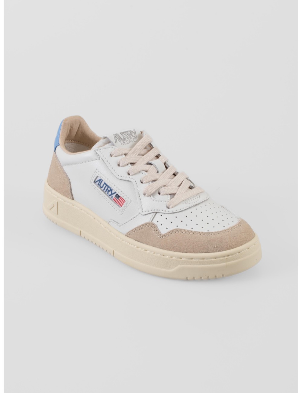 Autry Medalist Low mujer piel blanca ante beige talón azul
- MARFRANC Autry Medalist Low mujer piel blanca ante beige talón azul
- MARFRANC