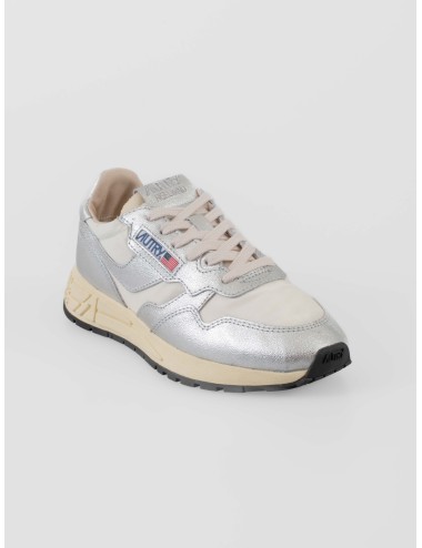Autry Reelwind Low mujer nylon blanco cuero plata
- MARFRANC