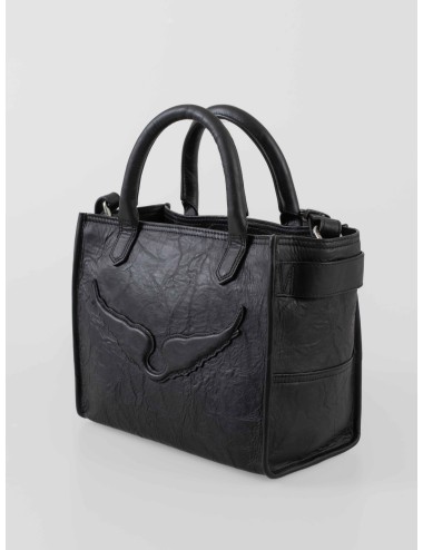 Bolso Zadig & Voltaire Angel Tote XS cuero crinkle negro mujer
- MARFRANC