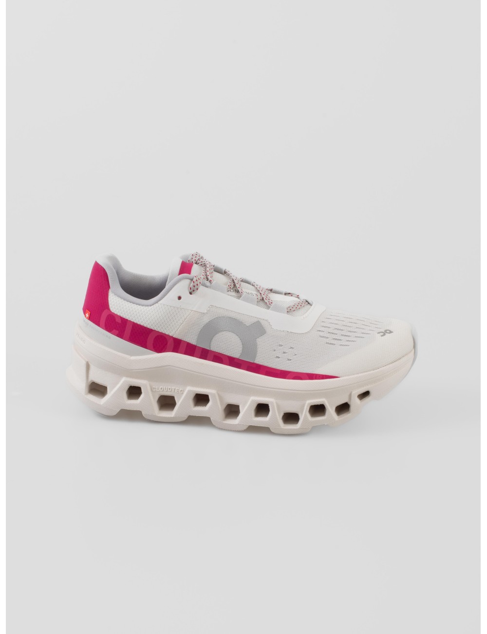 Sneaker On Running Cloudmonster mujer Ivory Grenadine amortiguación CloudTec - MARFRANC Sneaker On Running Cloudmonster mujer Ivory Grenadine amortiguación CloudTec - MARFRANC