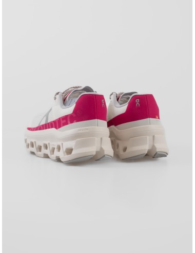Sneaker On Running Cloudmonster mujer Ivory Grenadine amortiguación CloudTec - MARFRANC