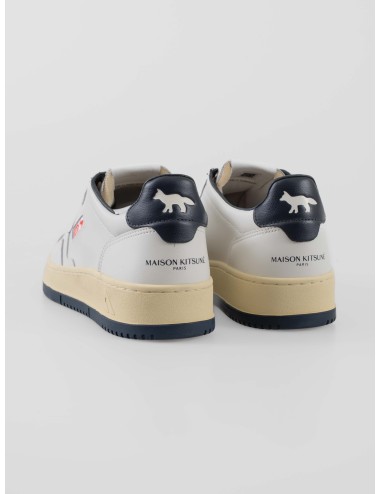 Sneakers Autry Medalist Low Man M Kitsuné hombre White Blue colaboración edición limitada - MARFRANC