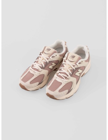 Sneakers New Balance U530SUA mujer retro running beige burdeos ABZORB - MARFRANC