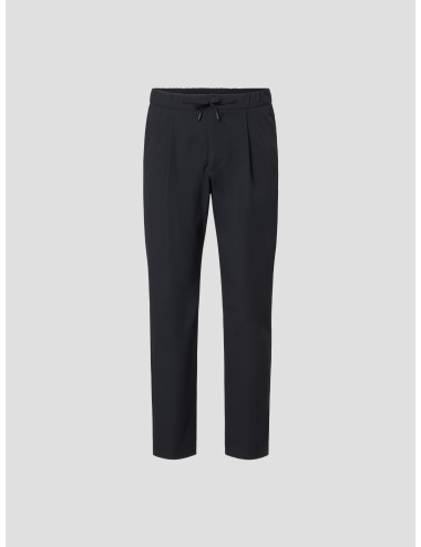 Pantalón largo HERNO para hombre en color negro, confeccionado en poliéster ligero - MARFRANC