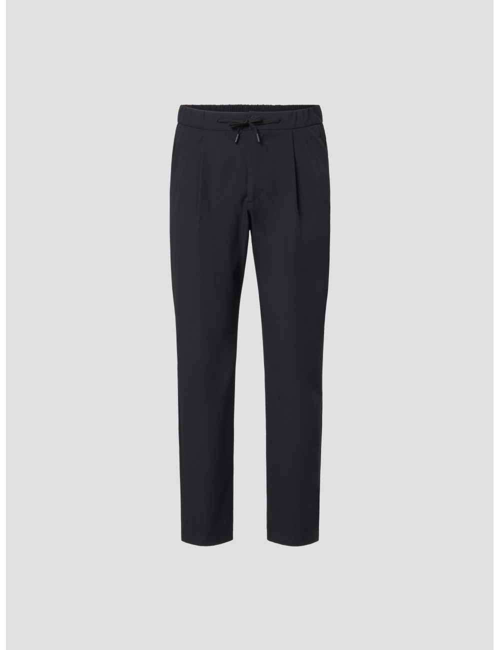 Pantalón largo HERNO para hombre en color negro, confeccionado en poliéster ligero - MARFRANC