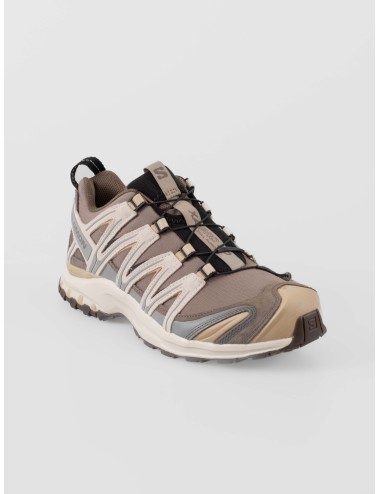 Zapatilla técnica XA PRO 3D Suede de Salomon, en ante premium gris claro - MARFRANC