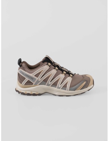 Zapatilla técnica XA PRO 3D Suede de Salomon, en ante premium gris claro - MARFRANC