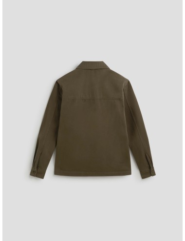 Sobrecamisa tipo workwear NOUS SOMMES OVERSHIRT en color kaki de LES HÉRITIERS - MARFRANC