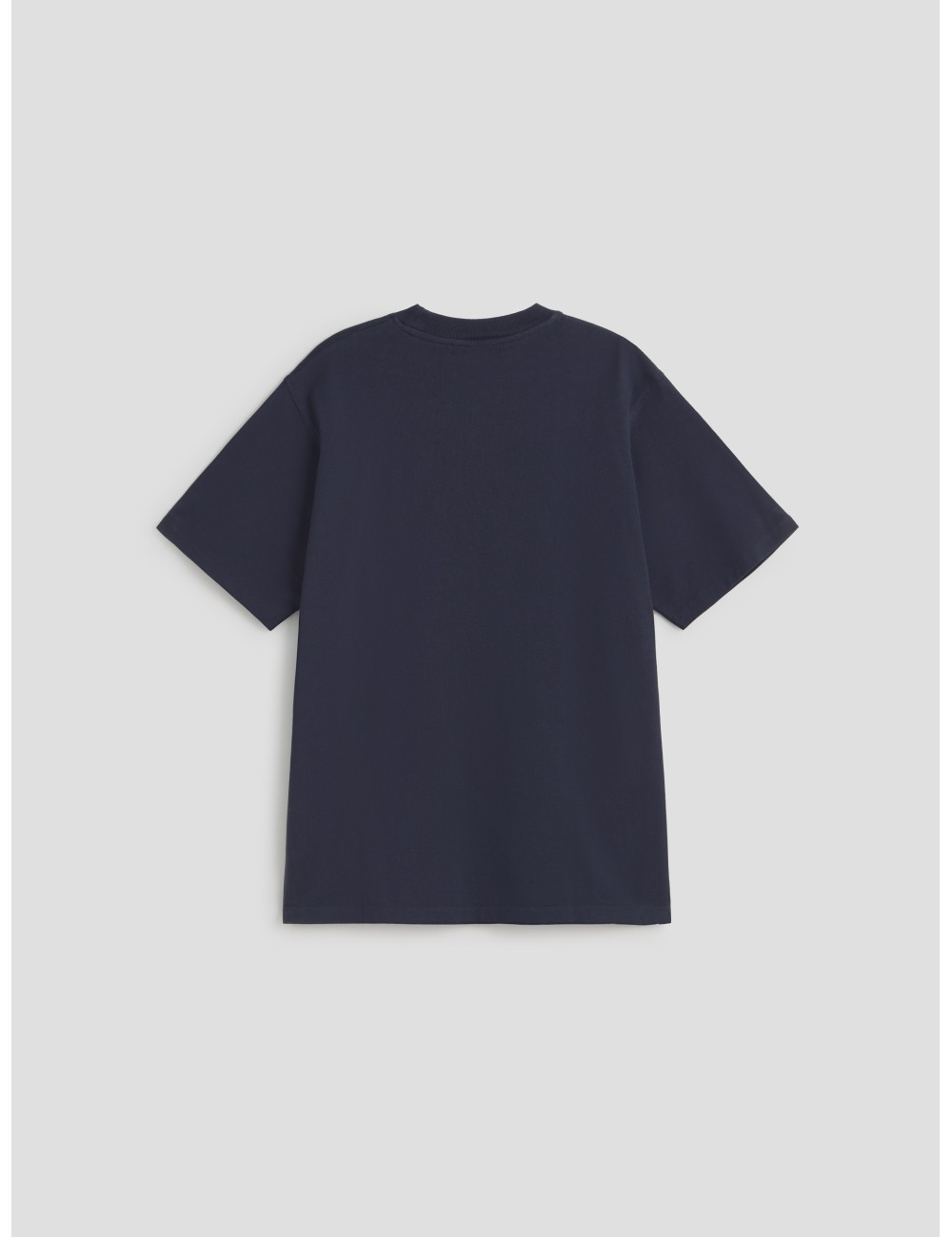 Camiseta DUCK PATCH WHITE en color navy de EDMMOND para hombre - MARFRANC