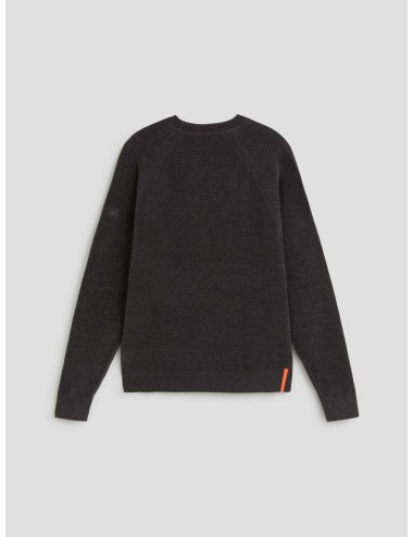Suéter Velvet Round Knit de Roberto Ricci Designs en color gris oscuro - MARFRANC