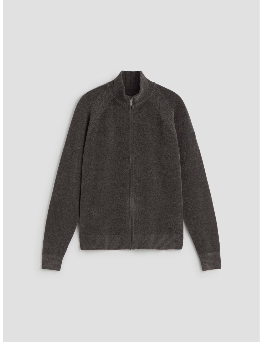 Suéter Velvet Full Zip Knit de Roberto Ricci Designs en color gris oscuro - MARFRANC Suéter Velvet Full Zip Knit de Roberto Ricci Designs en color gris oscuro - MARFRANC