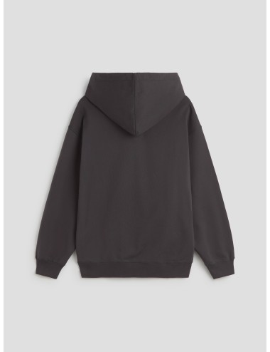 Sudadera negra de algodón orgánico con estampado de cachorro de GANNI  - MARFRANC
