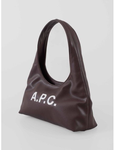 Bolso de hombro Baby Ninon marrón de A.P.C., un modelo compacto de líneas suaves y elegantes - MARFRANC