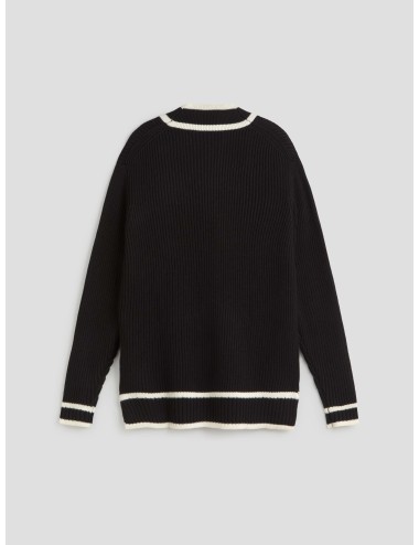 Cárdigan Autograph en color negro de Karl Lagerfeld para mujer - MARFRANC