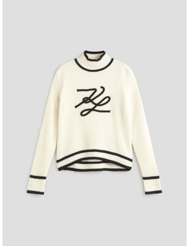 Cárdigan Autograph en color blanco de Karl Lagerfeld para mujer - MARFRANC