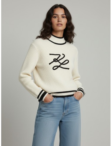 Cárdigan Autograph en color blanco de Karl Lagerfeld para mujer - MARFRANC