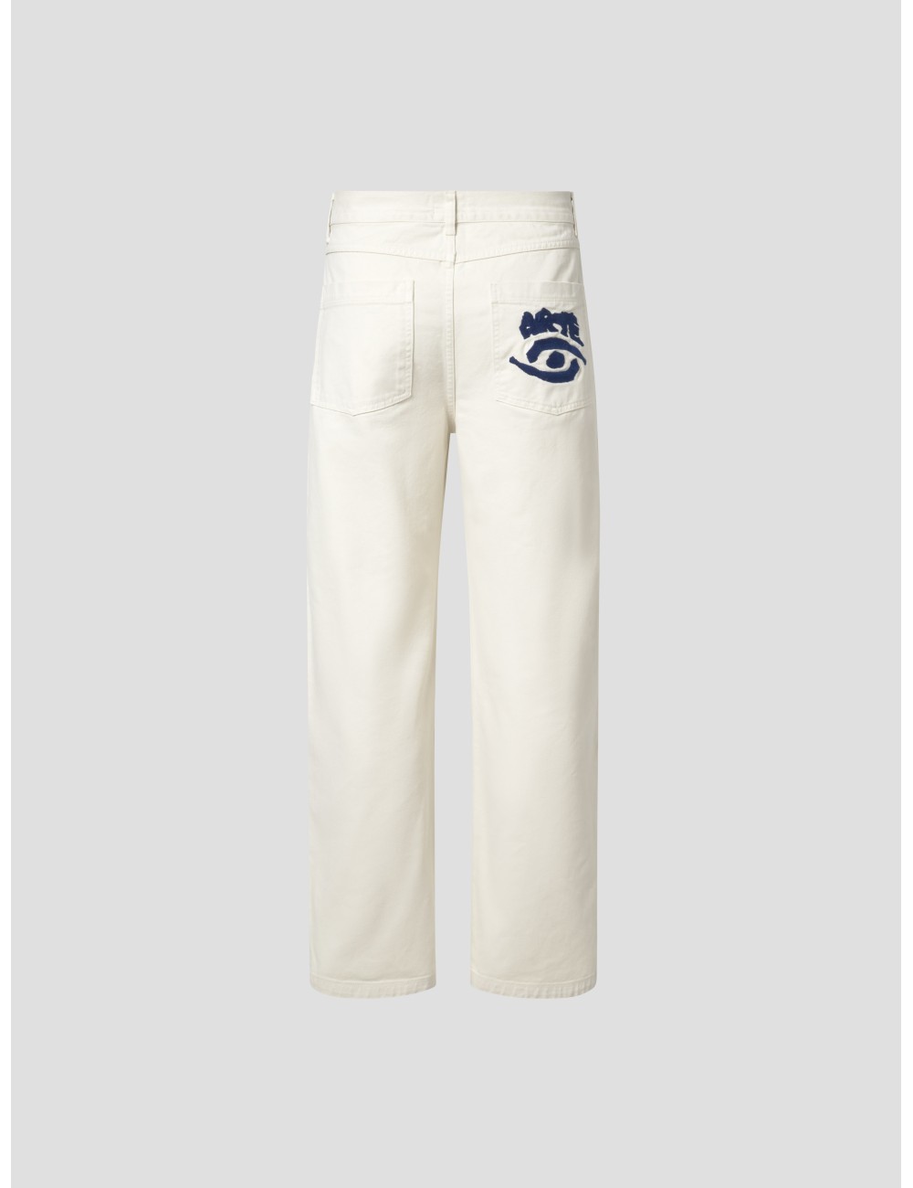 Pantalón BACK POCKET GRAPHIC en color crema de ARTE - MARFRANC