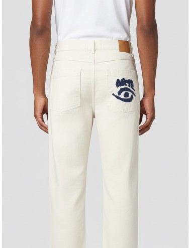 Pantalón BACK POCKET GRAPHIC en color crema de ARTE - MARFRANC