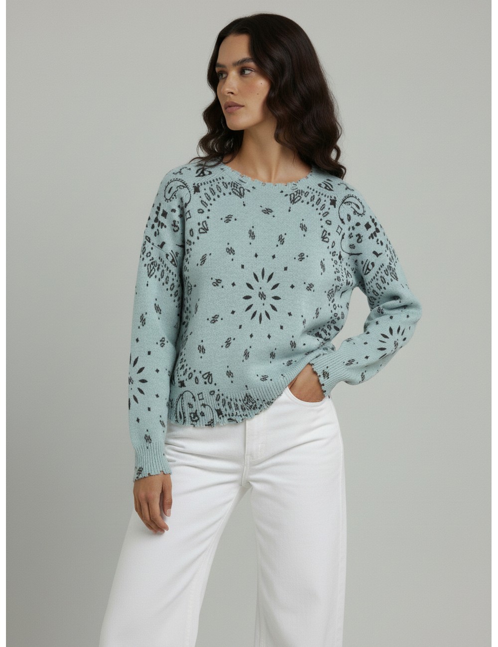 Jersey de mujer Mela Bandana de Kujten - MARFRANC