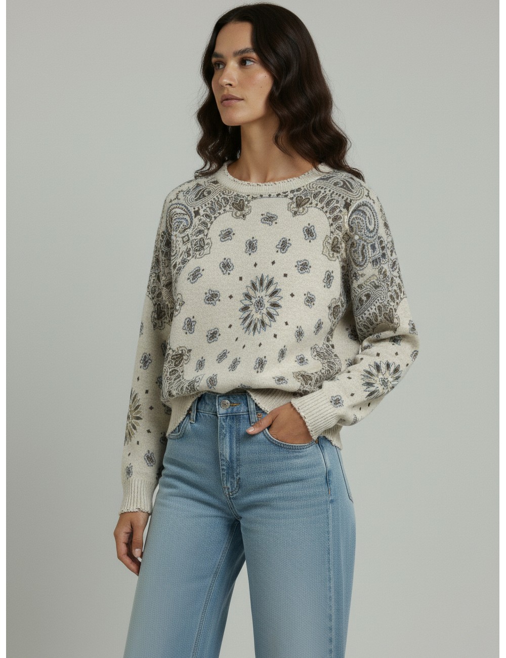 Jersey de mujer Mela Bandana de Kujten - MARFRANC
