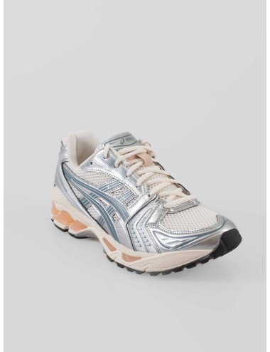 Zapatillas ASICS GEL-KAYANO 14 en color Cream/Ironclad, un icono retro de la década de 2000 - MARFRANC