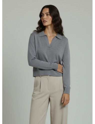 Polo Fleming de la marca SOEUR en color gris - MARFRANC