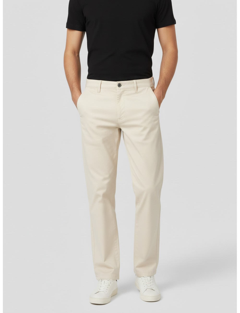 Pantalón chino Aden de NN.07 en color marfil - MARFRANC