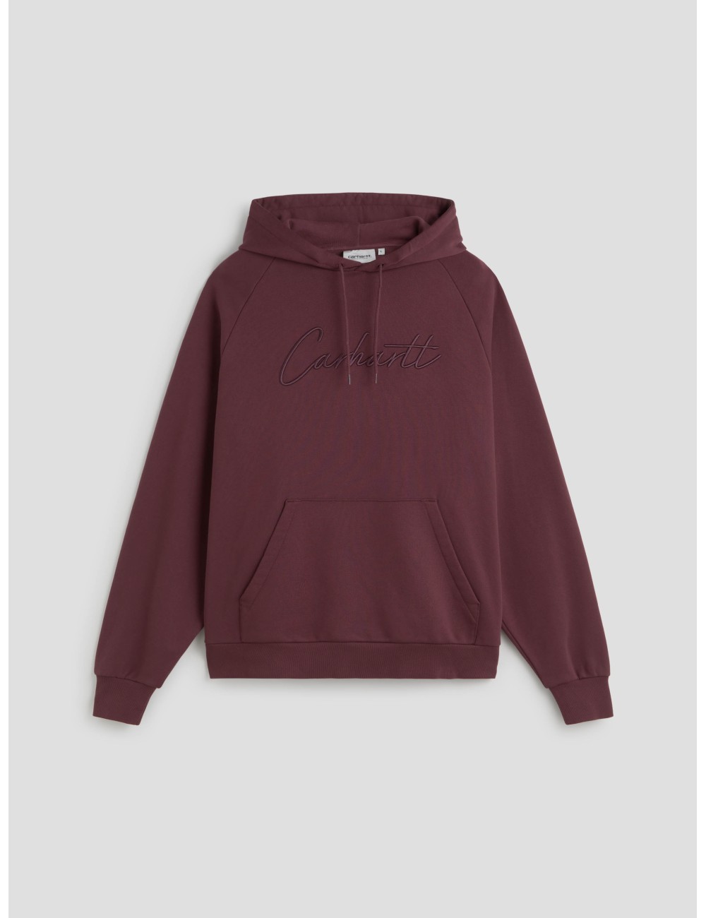 Sudadera con capucha Hooded Ray de Carhartt WIP en color granate - MARFRANC