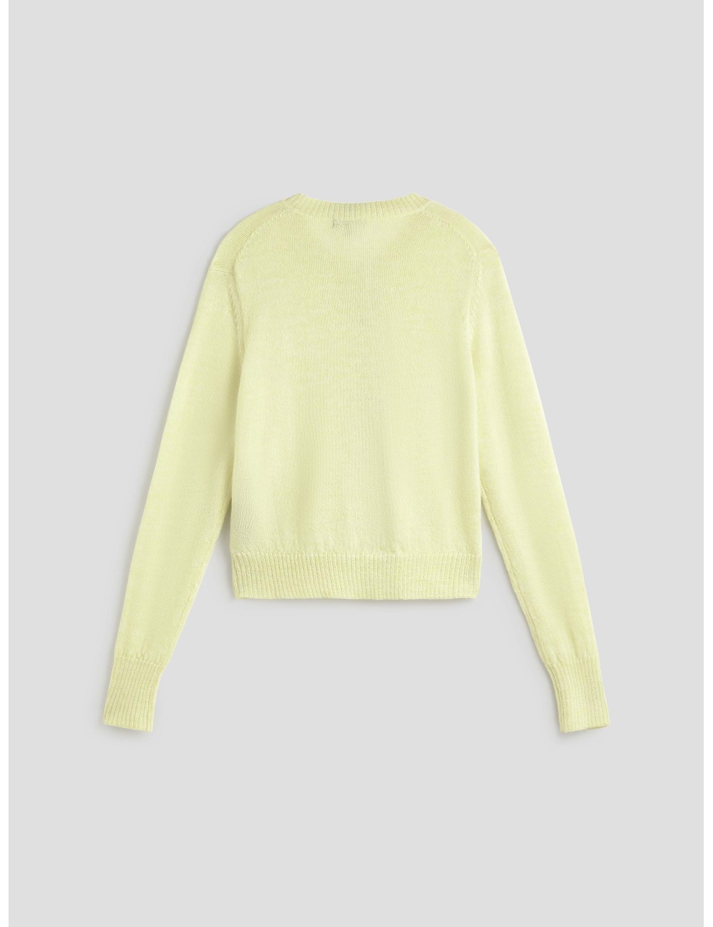 Cardigan Griffith de Soeur en tono amarillo ácido, diseñado para mujer  -MARFRANC