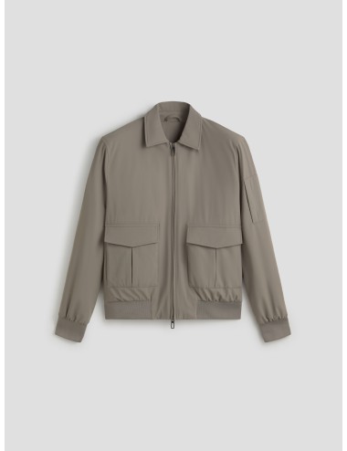 Chaqueta BARRÉS JAKET de LES HÉRITIERS en color moka - MARFRANC
