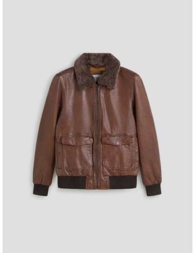 Chaqueta ONYAR JAKET de LES HÉRITIERS en color marrón, diseñada para hombre - MARFRANC
